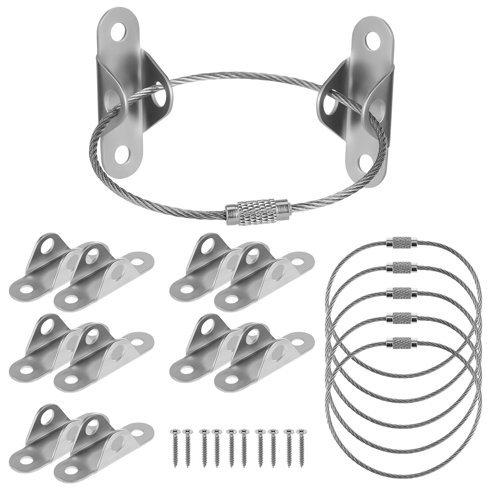 Earthquake Anchor Strap - 6 Zestawów Zabezpieczających Meble Przed Przewróceniem,