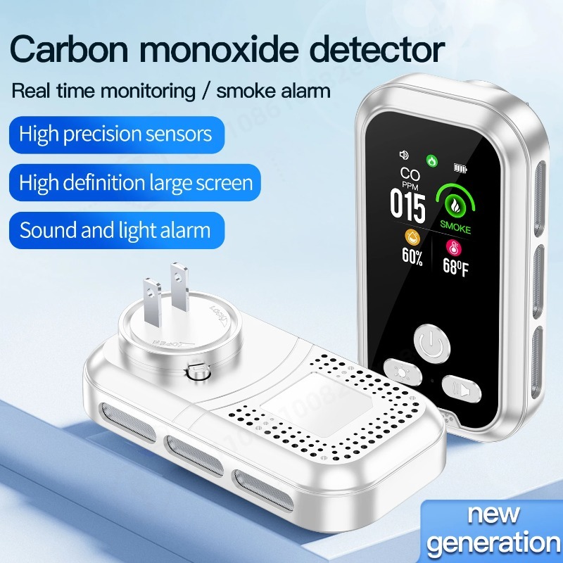 Co Detector Plug - Przenośny detektor gazu 6 w 1