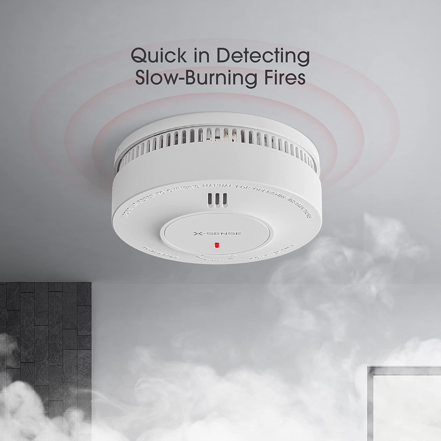 Czujka dymu X-Sense, 10-letnia – Smoke Detector Interconnected recenzja i cena