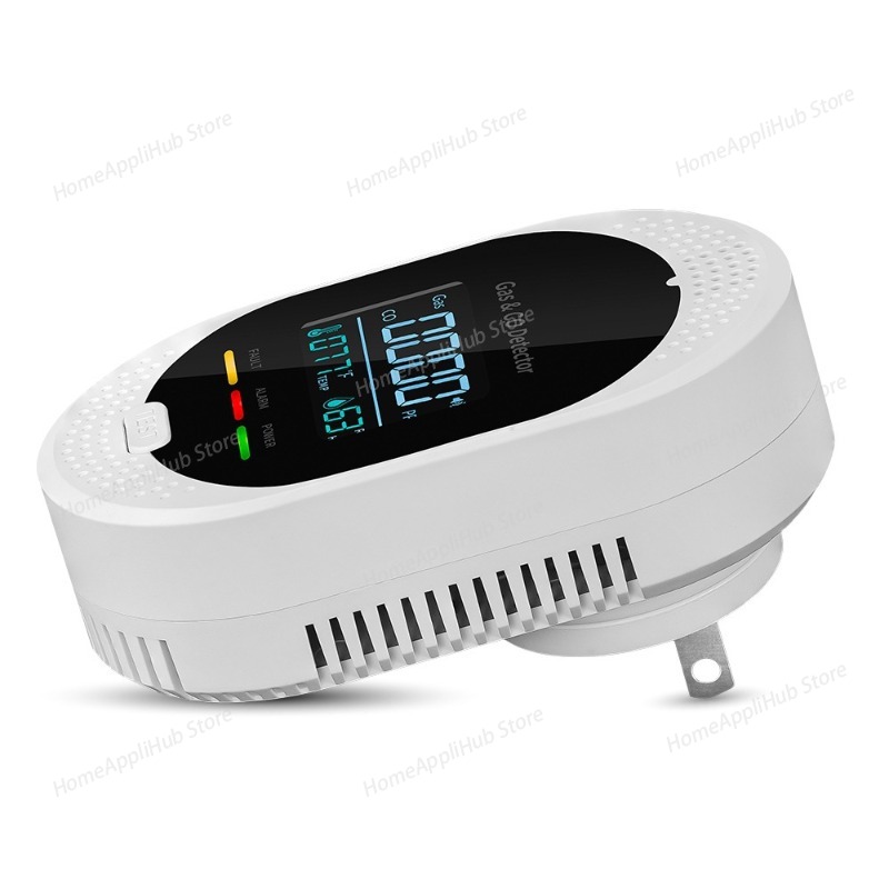 Detektor 4 w 1 z pomiarem temp – Co Detector Plug recenzja i cena