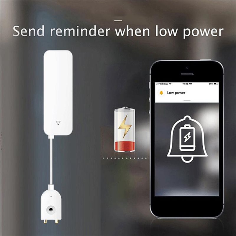 DTEN-Tuya WIFI Inteligentny Cz – Water Alarm Sensor recenzja i cena