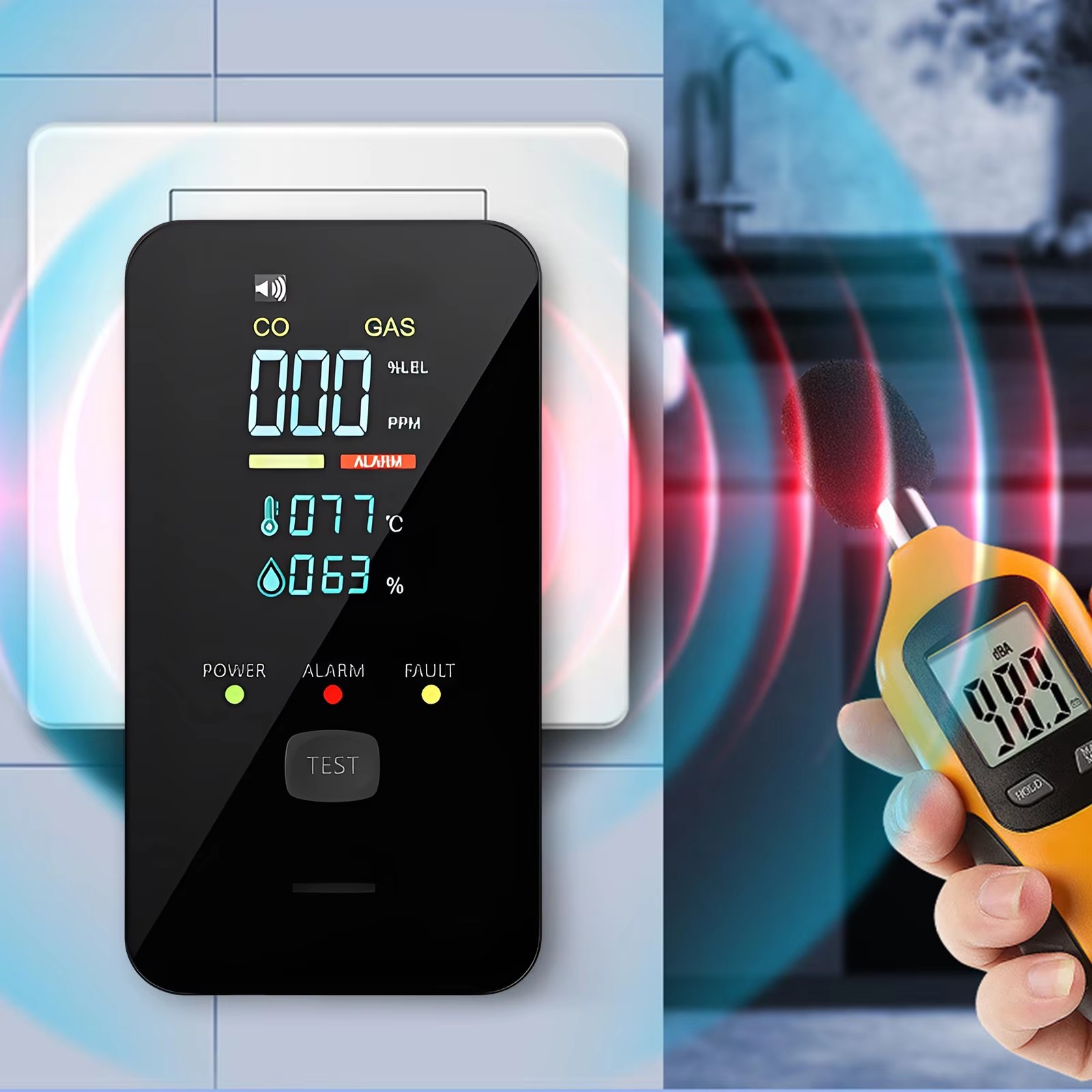 Detektor gazu ziemnego i tlenk – Co Detector Plug recenzja i cena