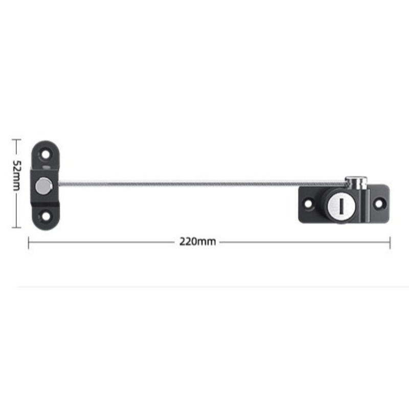 Ogranicznik okna i drzwi dla d – Window Lock Bar recenzja i cena