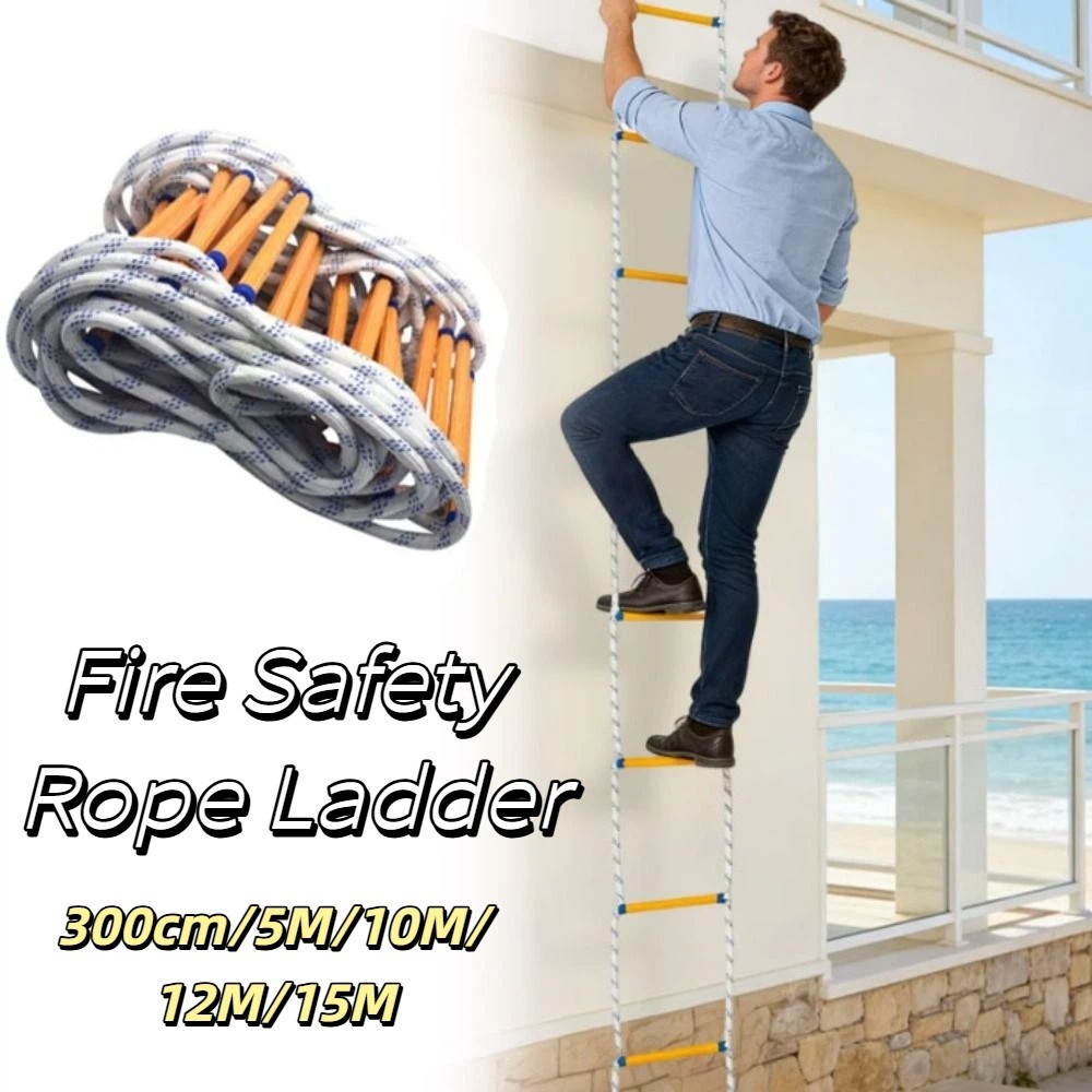 Izolowana drabina linowa, anty – Fire Escape Ladder recenzja i cena