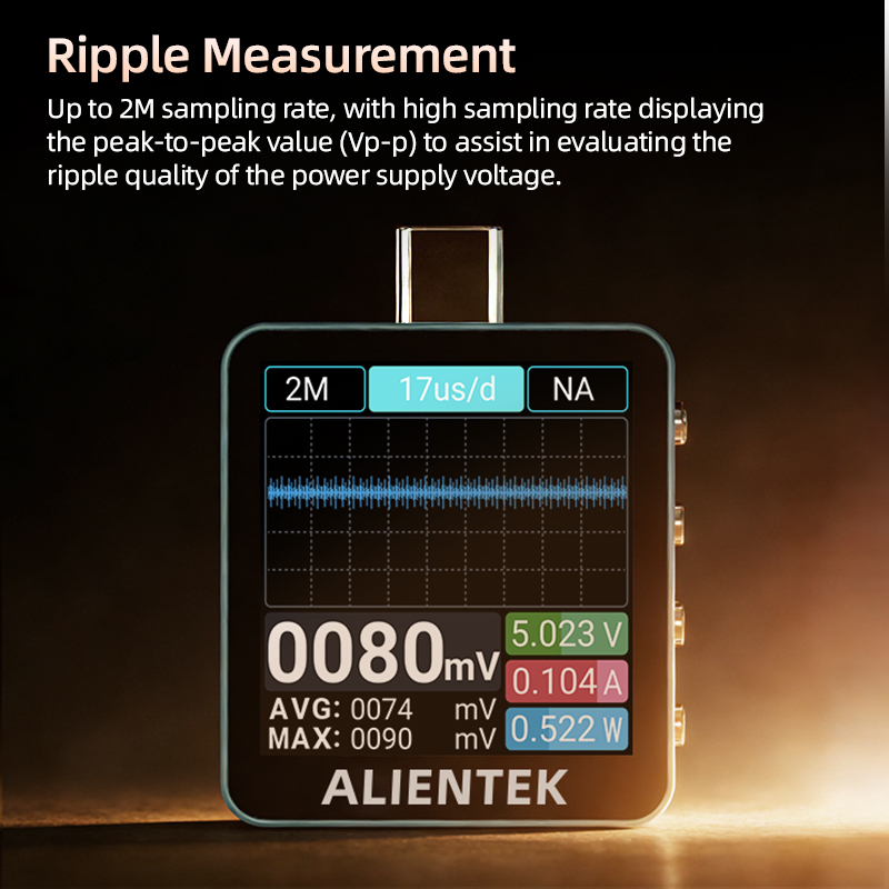 ALIENTEK C2 Tester USB typu C, – Co Detector Plug recenzja i cena