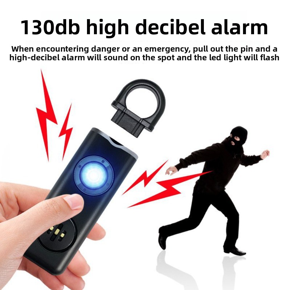 130 – osobisty alarm o wysokim – Personal Alarm Keychain recenzja i cena