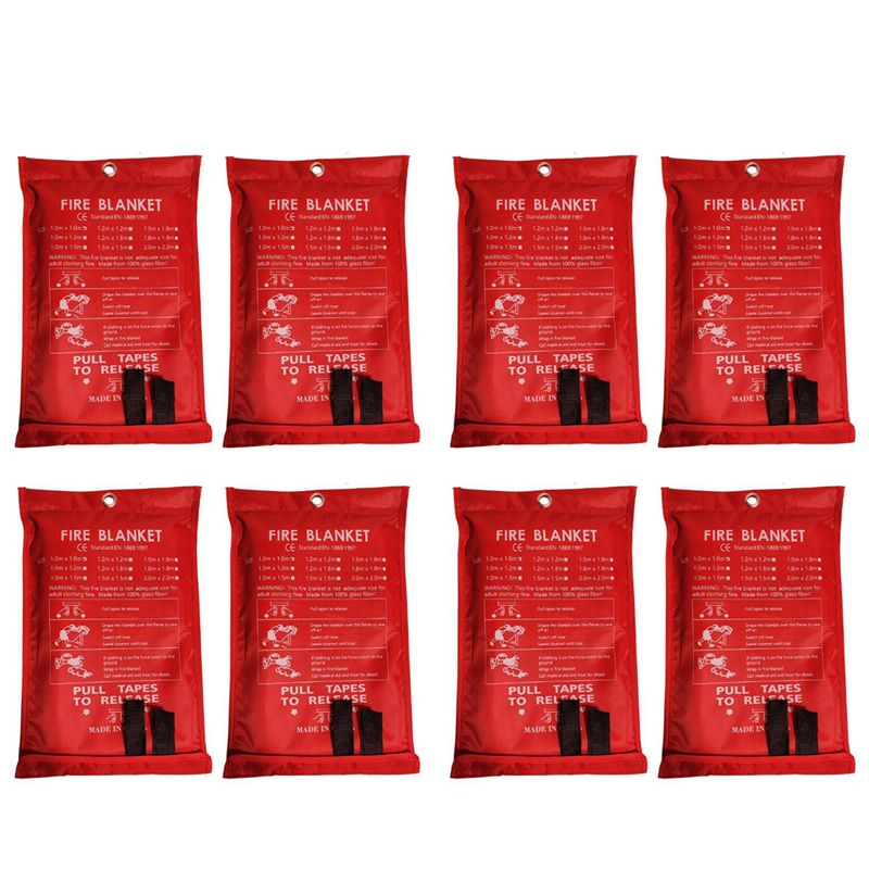 B48B-8PCS Awaryjny koc przeciw – Fire Blanket Kitchen recenzja i cena