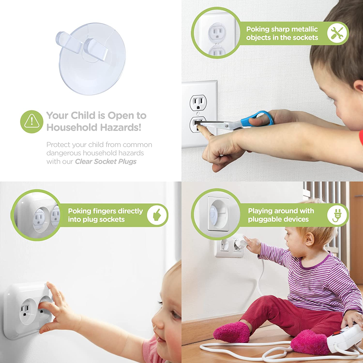 10 szt. Osłonek na gniazdka, a – Outlet Cover Baby recenzja i cena