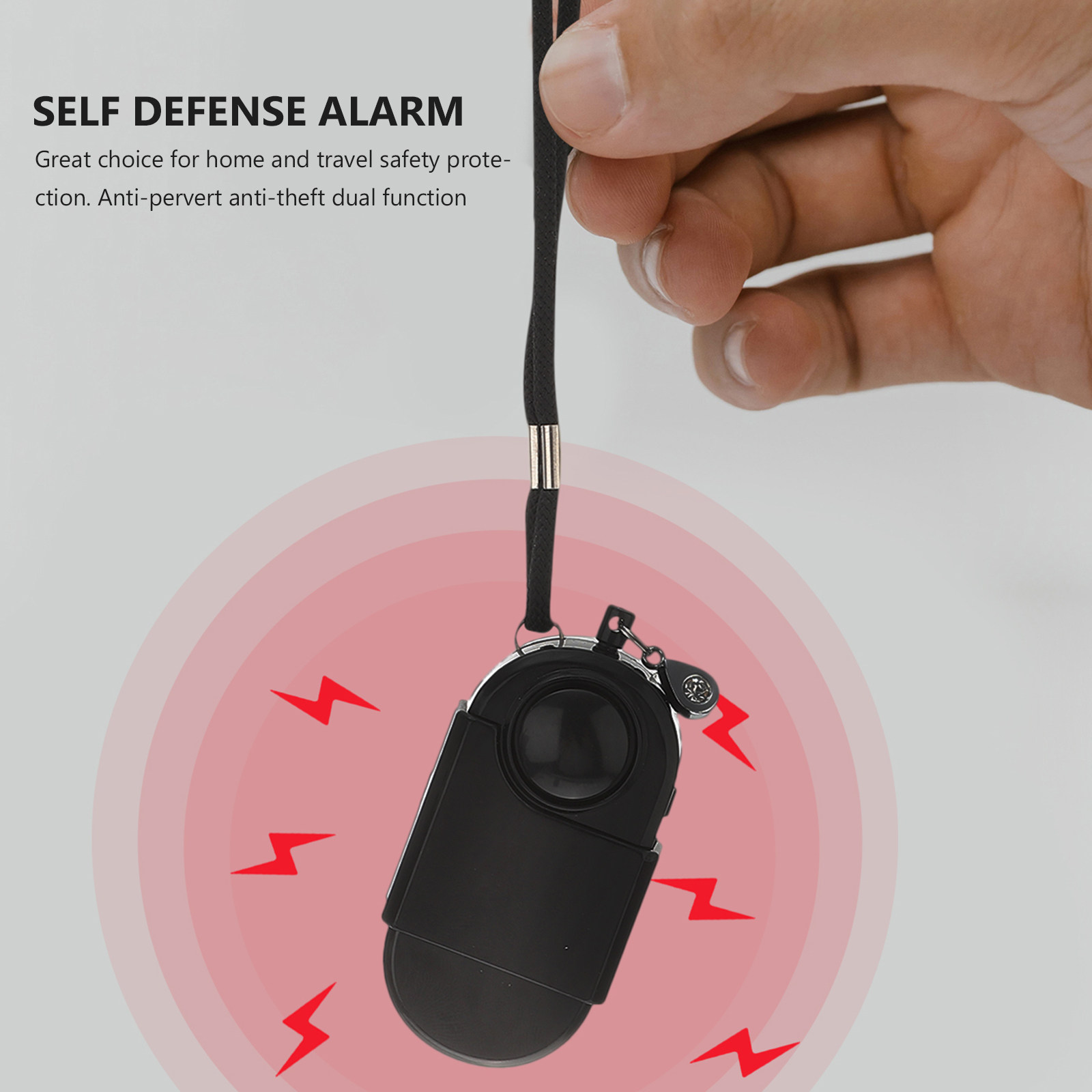 Breloczek z osobistym alarmem, – Personal Alarm Keychain recenzja i cena